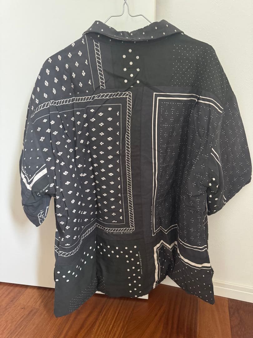 WALLIS DOWN SHIRT S/S (C/SI)バンダナ