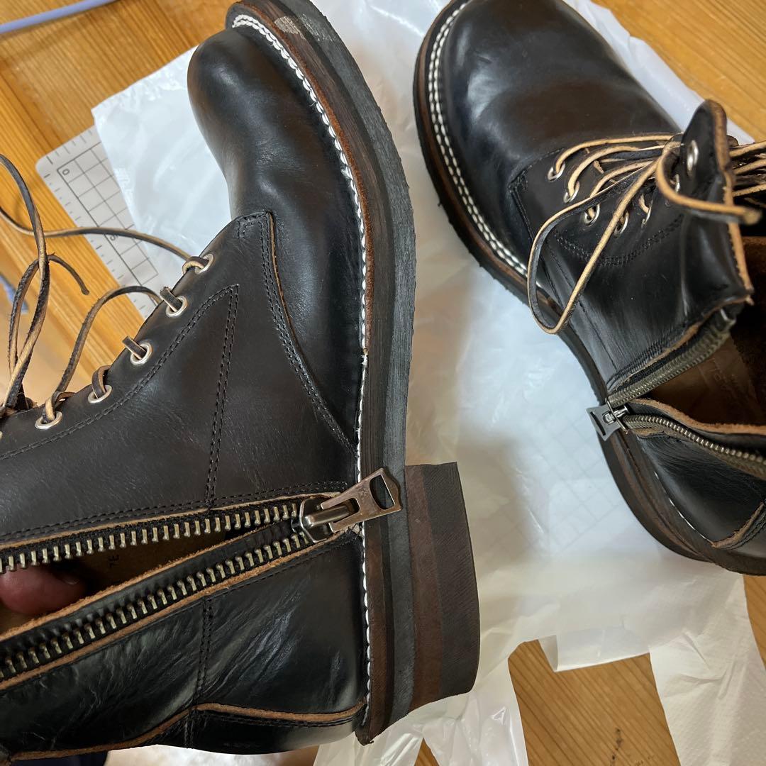 8593H │ クロムエクセルレザープレーンMIDブーツ スローウェアライオン