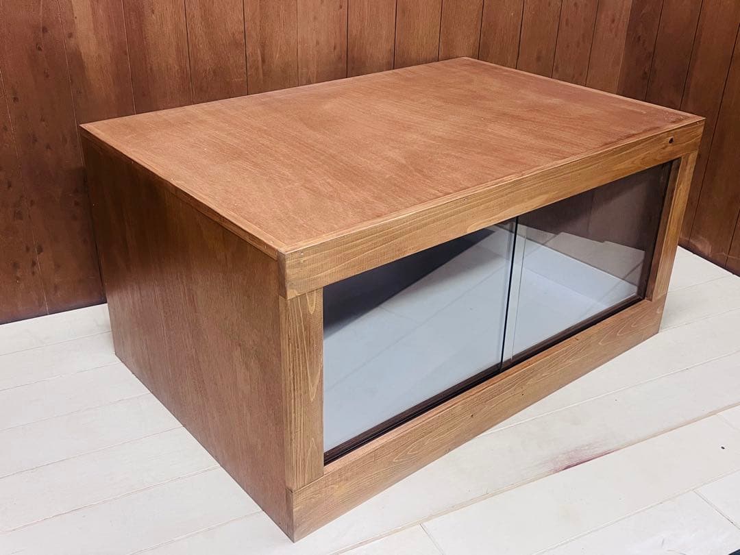 大型木製ケージ 900×600×450 小動物、爬虫類用 未使用