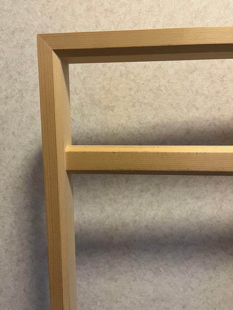 送料無料　東屋 衣桁 檜 長丈並幅　衣紋掛け　ハンガーラック　ハンガースタンド