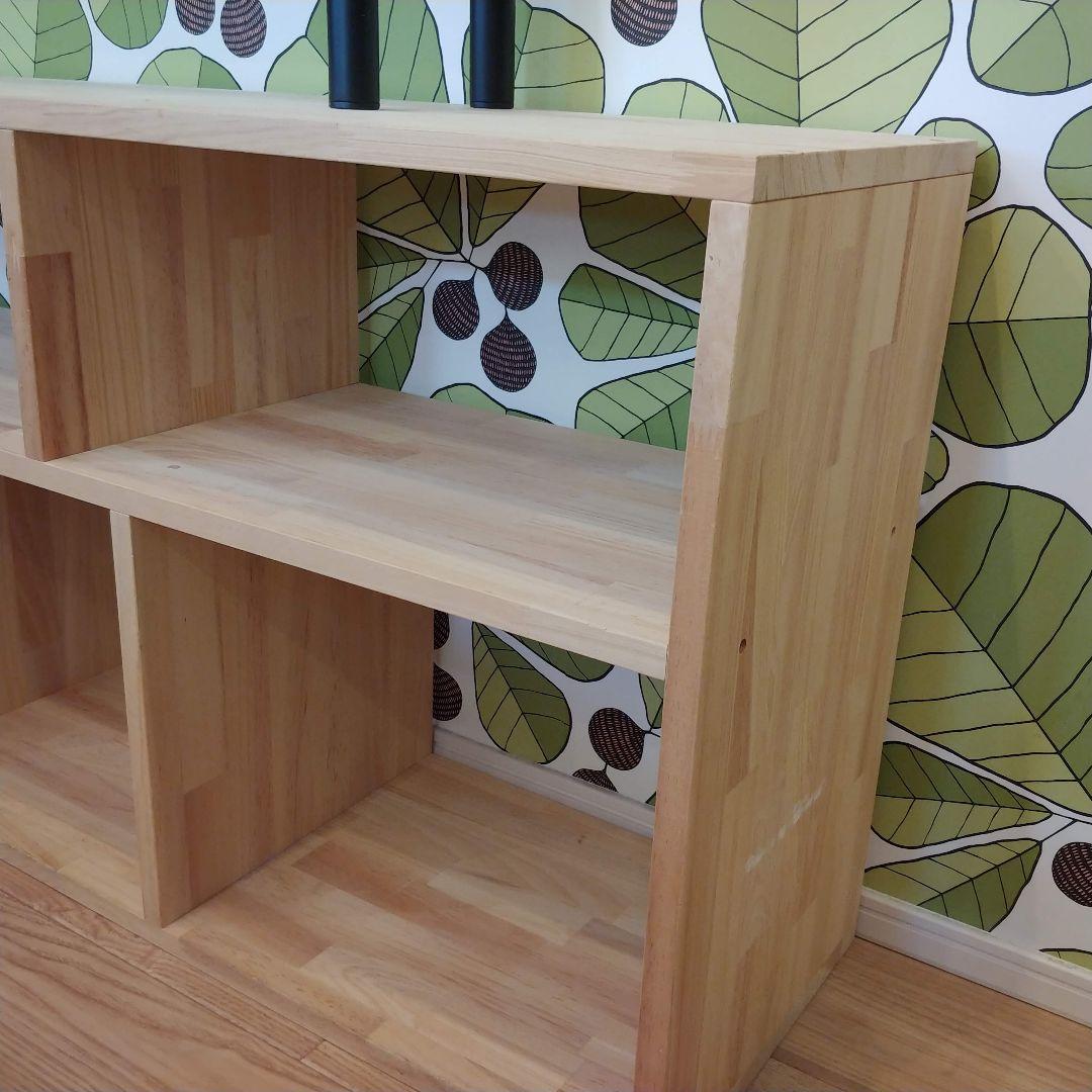 Kan　おもちゃ棚　木製棚　✨　木製ハンドメイド　絵本棚　モンテッソーリ