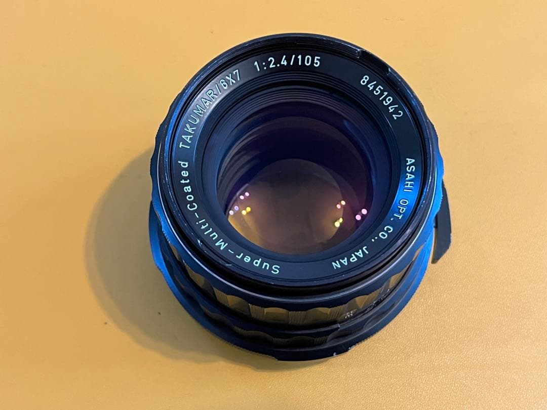 美品 Pentax Takumar 6x7 67レンズ 105mm F2.4