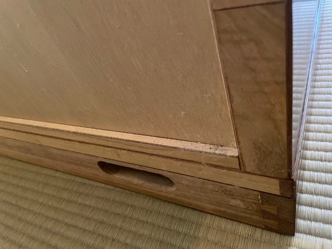 婚礼　和ダンス　桐木目調 3扉衣類収納