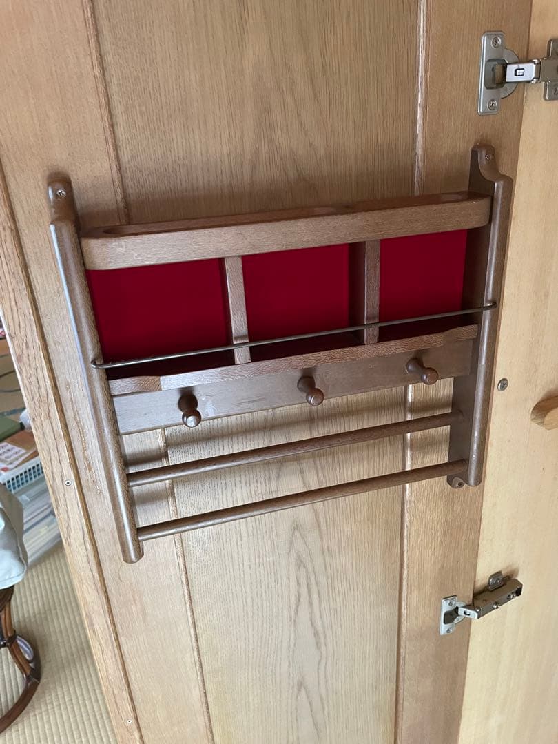 婚礼　和ダンス　桐木目調 3扉衣類収納