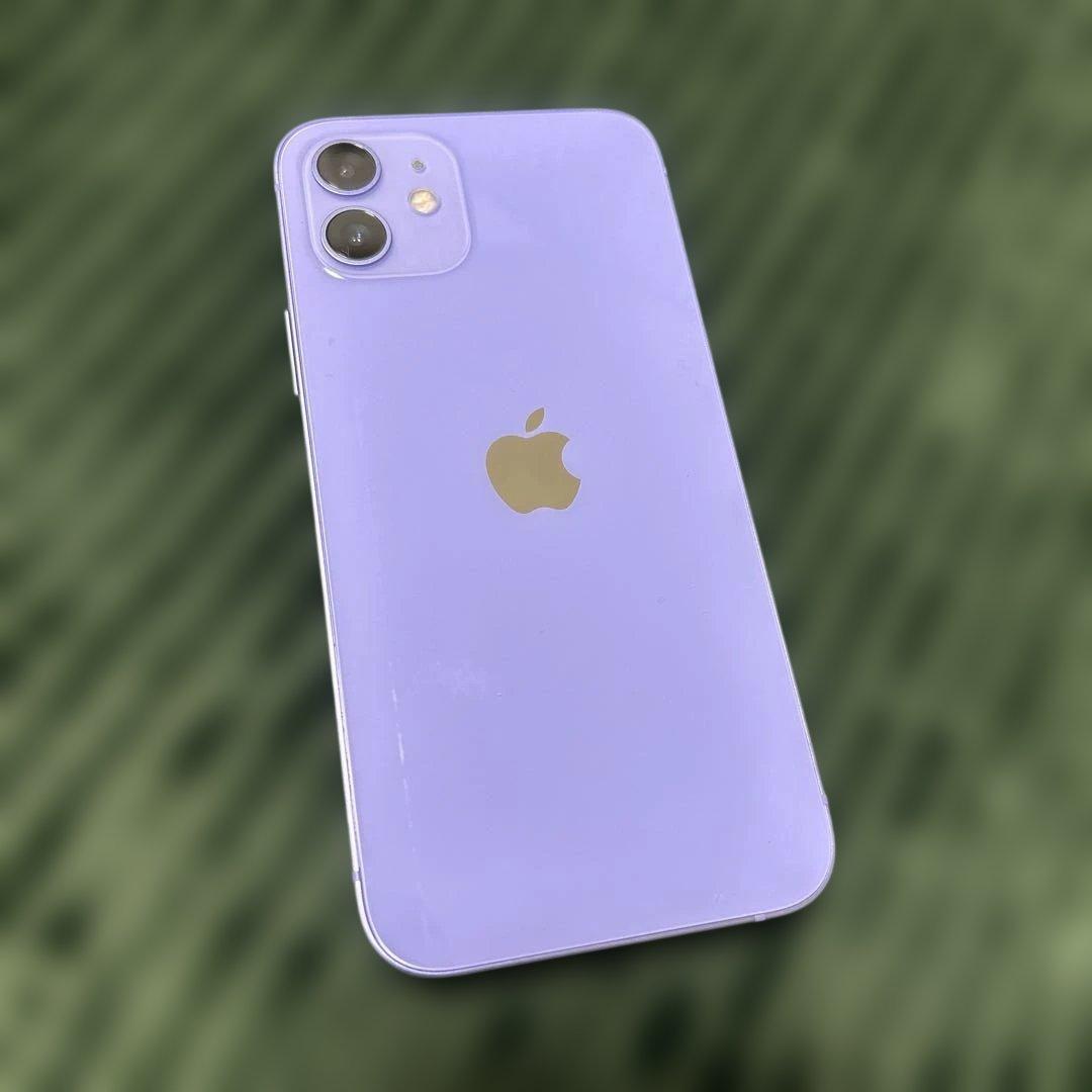 Apple iPhone 12 128GB パープル ケーブルなし 【美品】