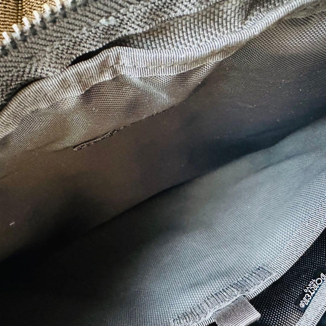 PORTER ヒート ショルダーバッグ　ブラック