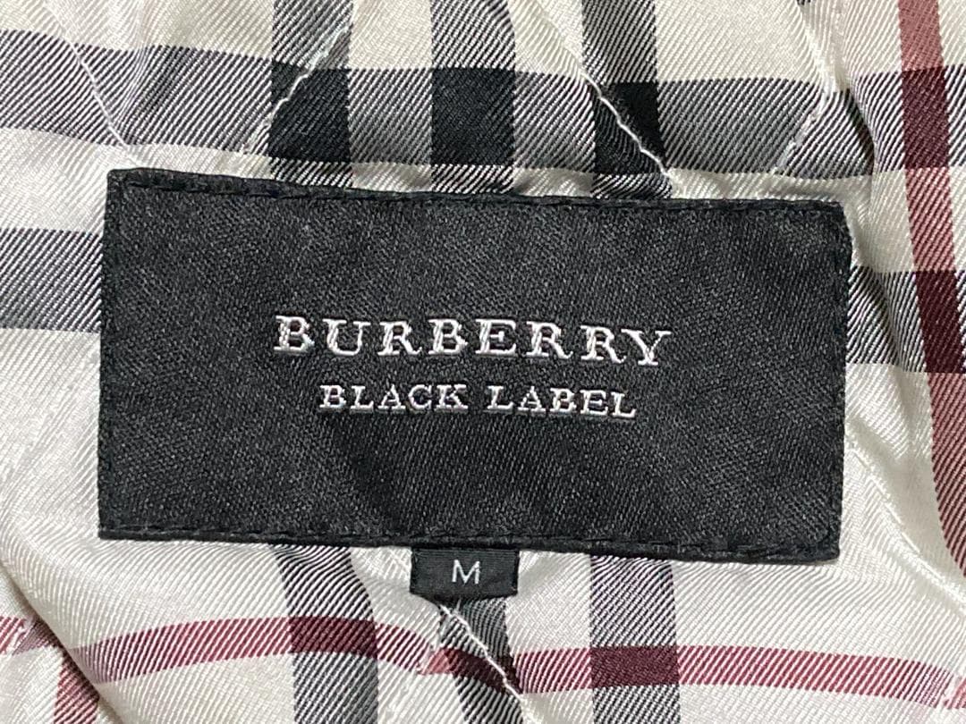 BURBERRY　BLACK LABEL　ミリタリージャケット　Mサイズ　カーキ