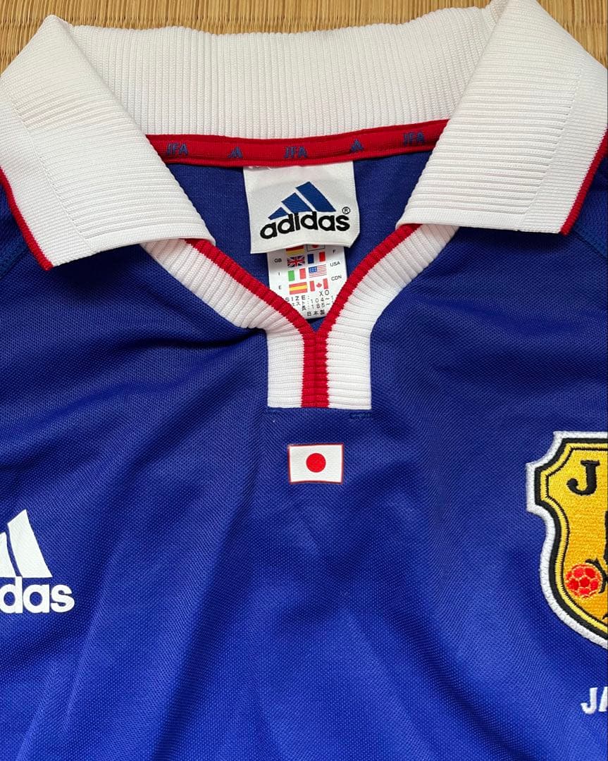 サッカー 日本代表 オーセンティックユニフォーム　松田直樹選手サイン入り