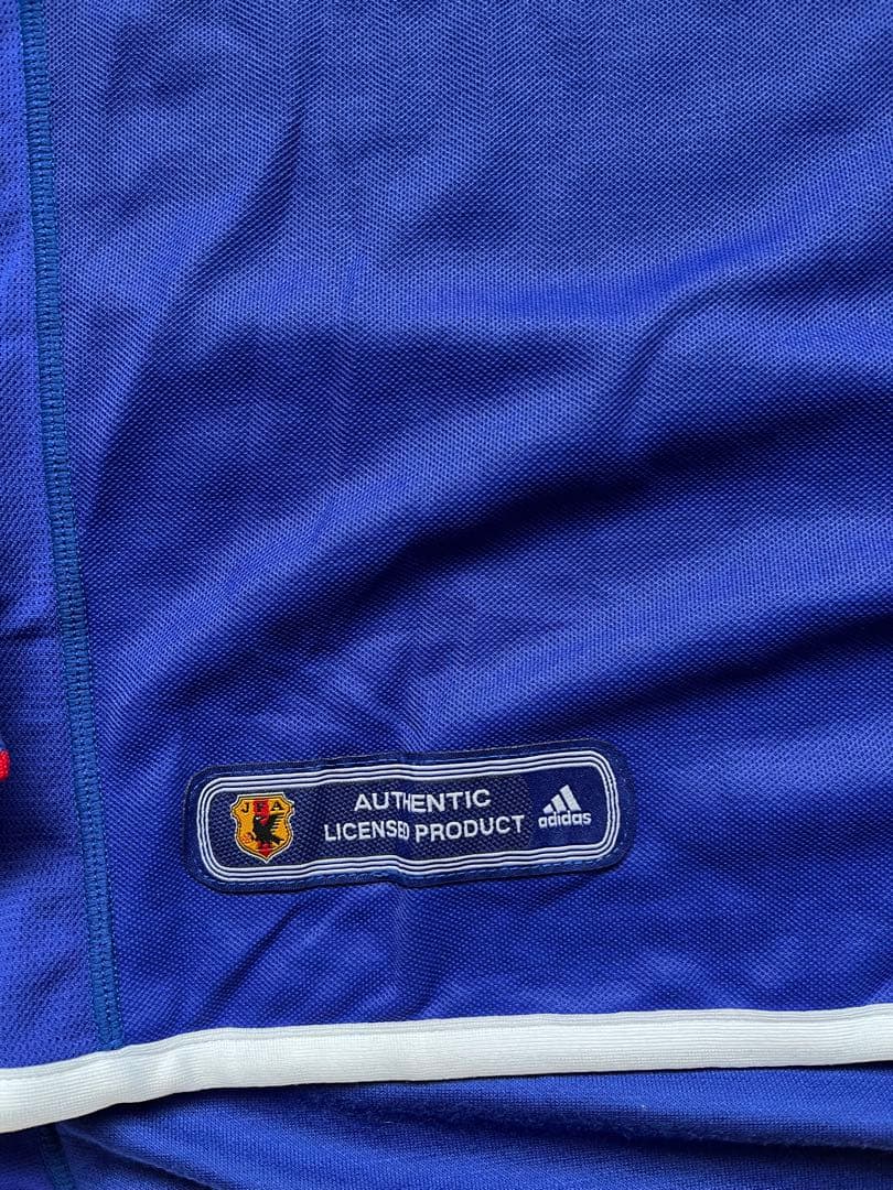 サッカー 日本代表 オーセンティックユニフォーム　松田直樹選手サイン入り