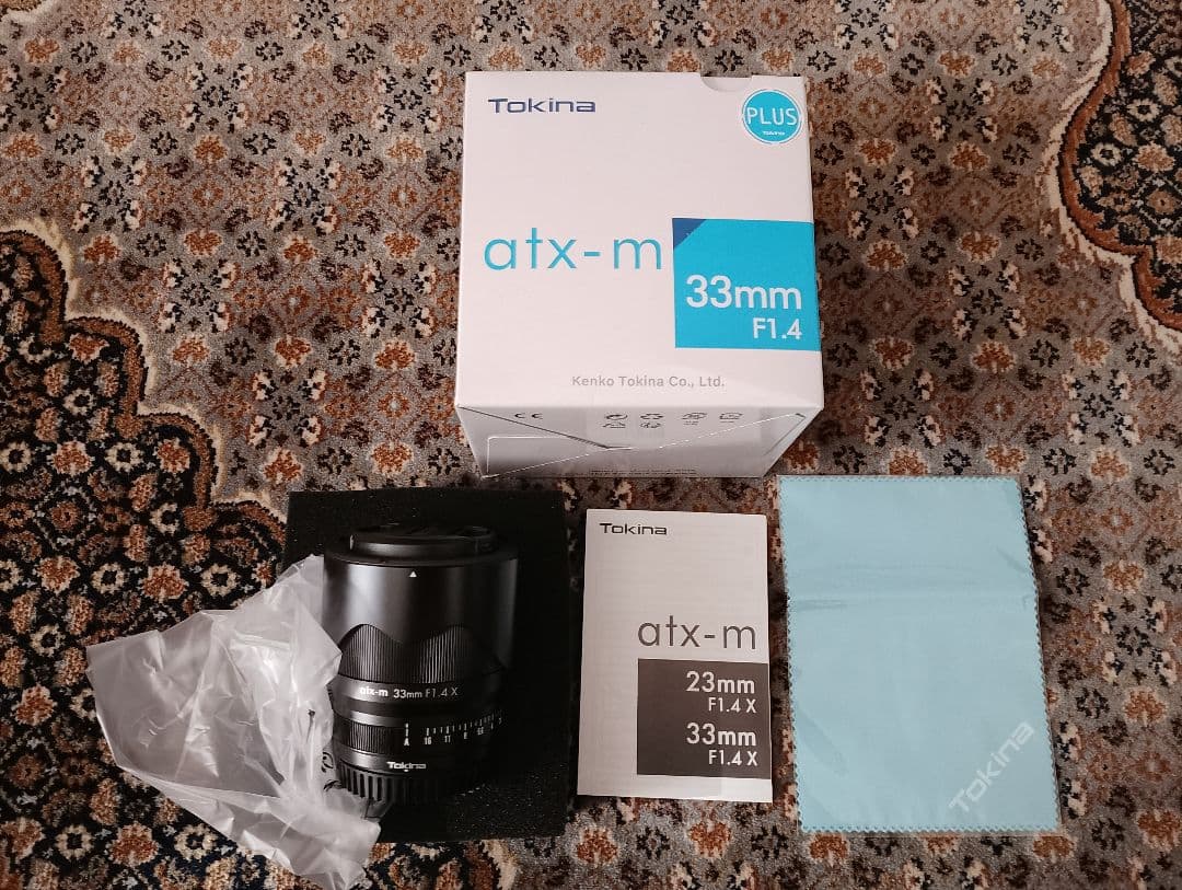 Tokina atx-m plus 33mmF1.4 Xマウント デモ品