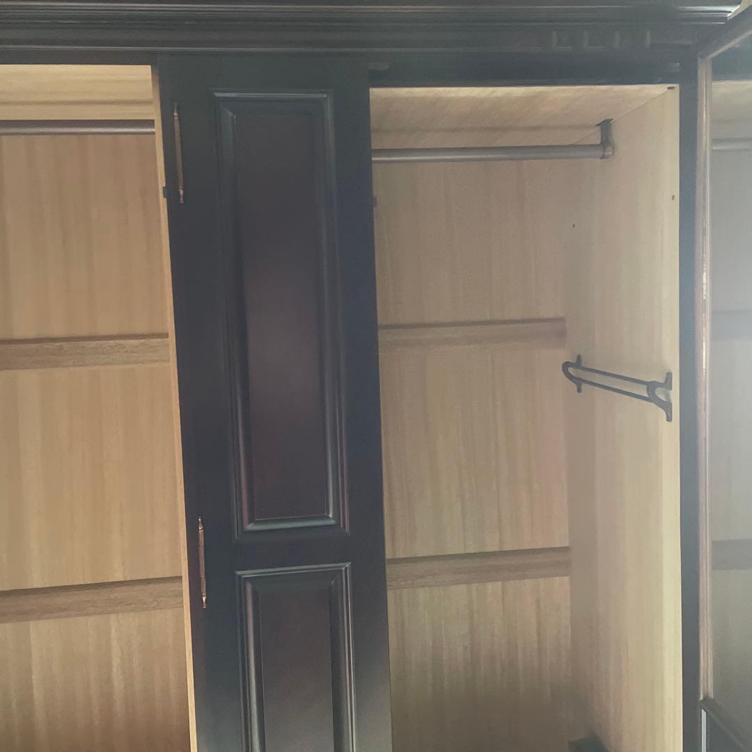 洋服タンス　クローゼット　鍵あり