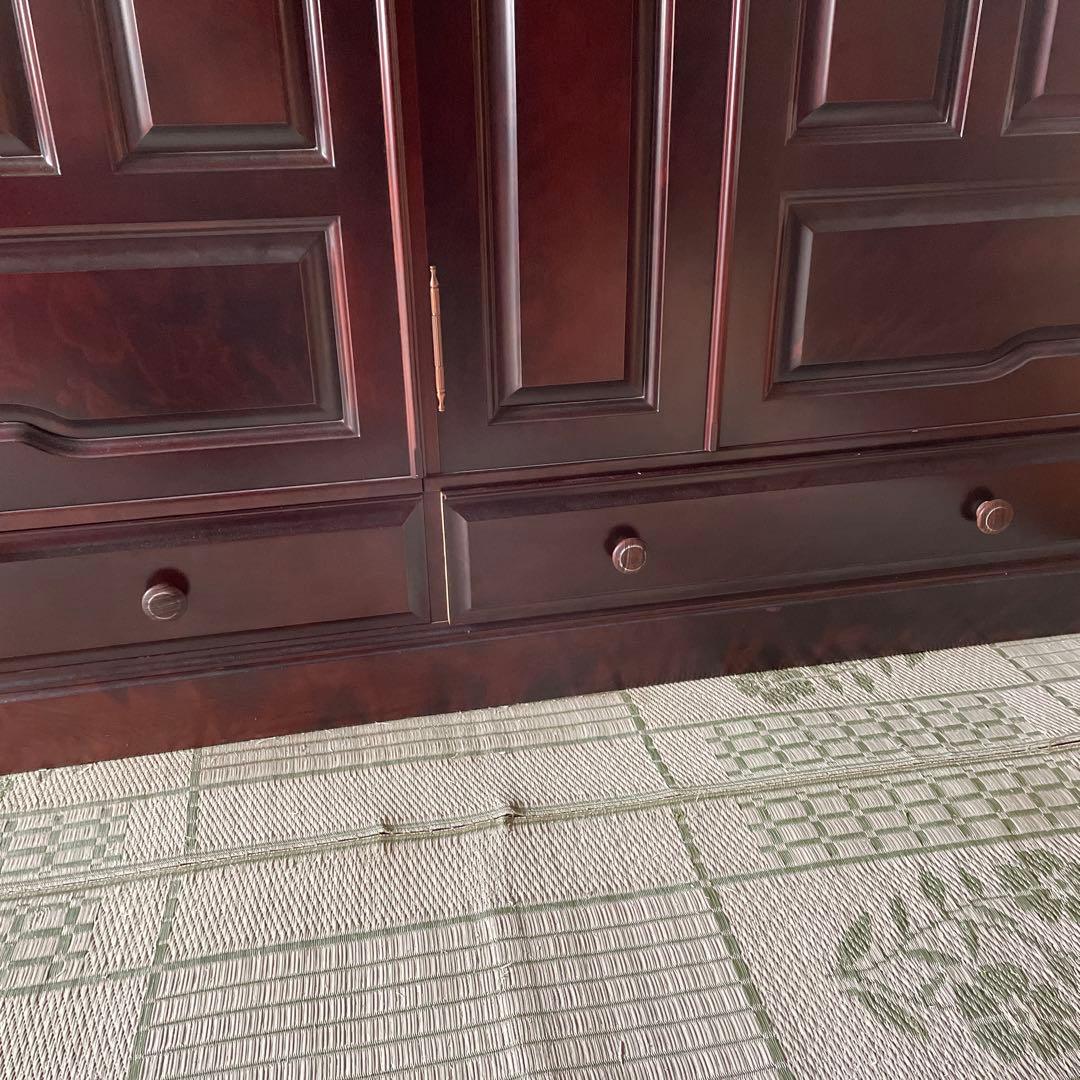 洋服タンス　クローゼット　鍵あり