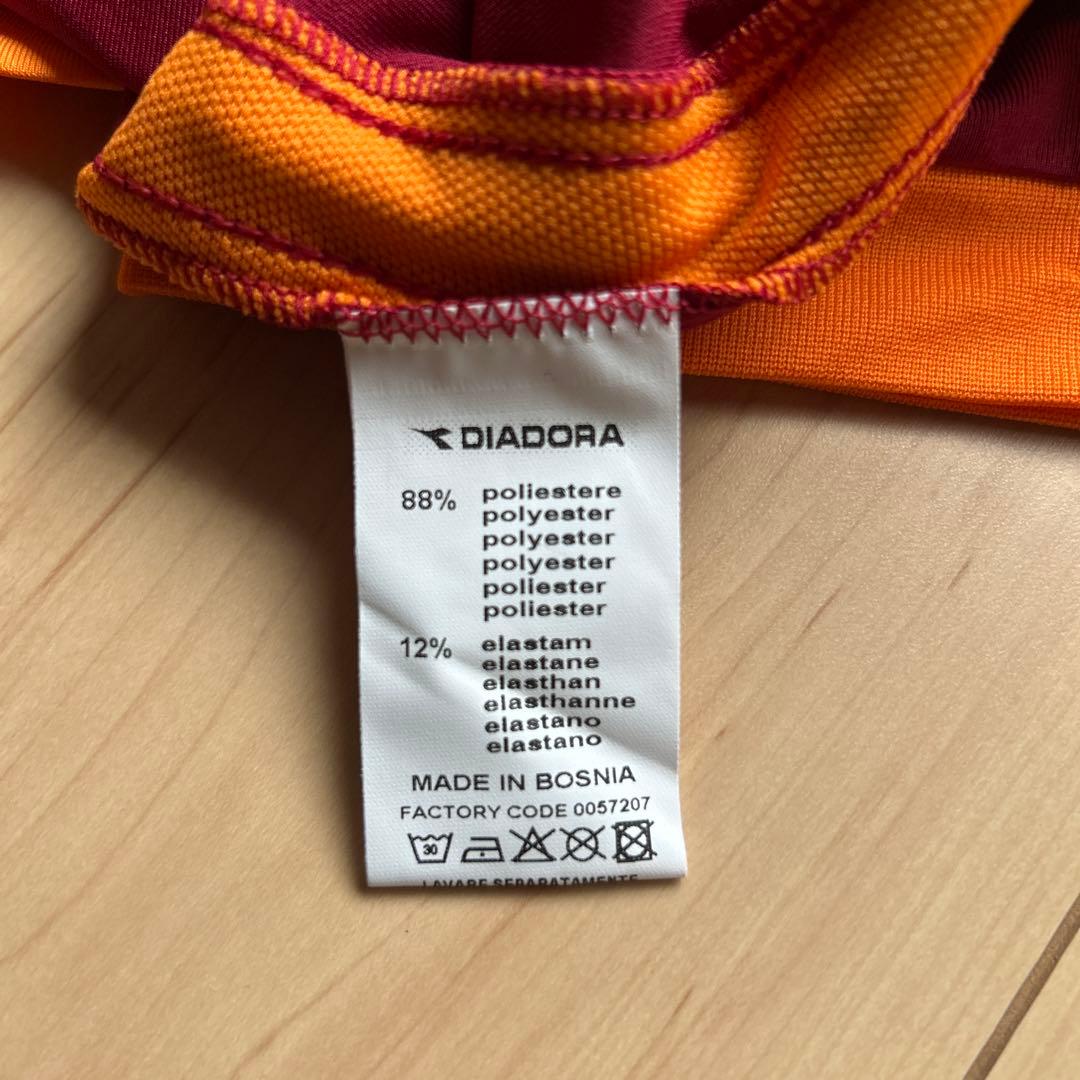 正規品新品☆ASローマ06/07ホームユニフォームLサイズ☆DIADORA
