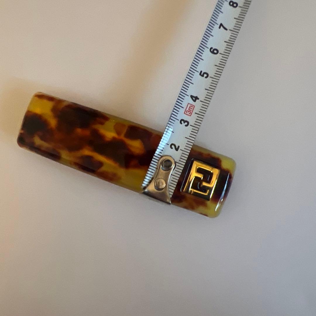 フェンディ⭐️ベッコウ柄⭐️バレッタ