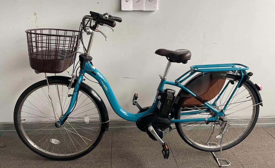ヤマハ　PAS WITH　12.3Ah　26インチ　電動自転車　2021
