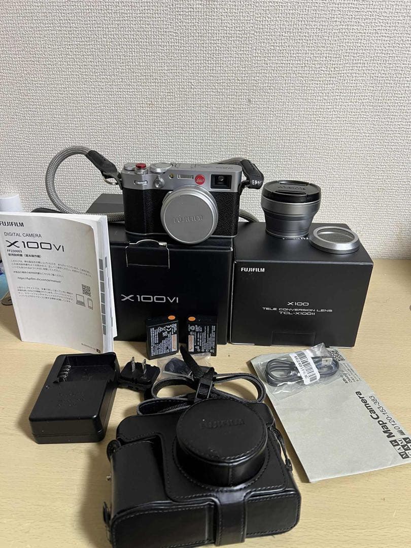 超美品Fujifilm X100VI TCL-X100II セット豪華オマケ多数