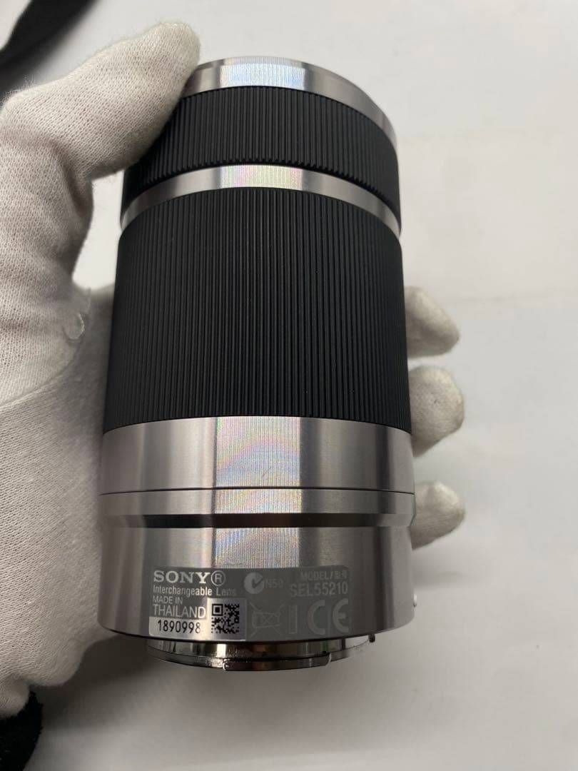 SONY NEX-3 レッド 望遠レンズキット SEL55210 バッグ付