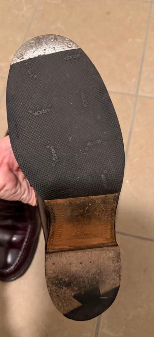 Alden オールデン　コードバン　ローファー　バーガンディ