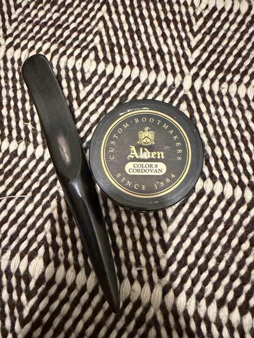 Alden オールデン　コードバン　ローファー　バーガンディ