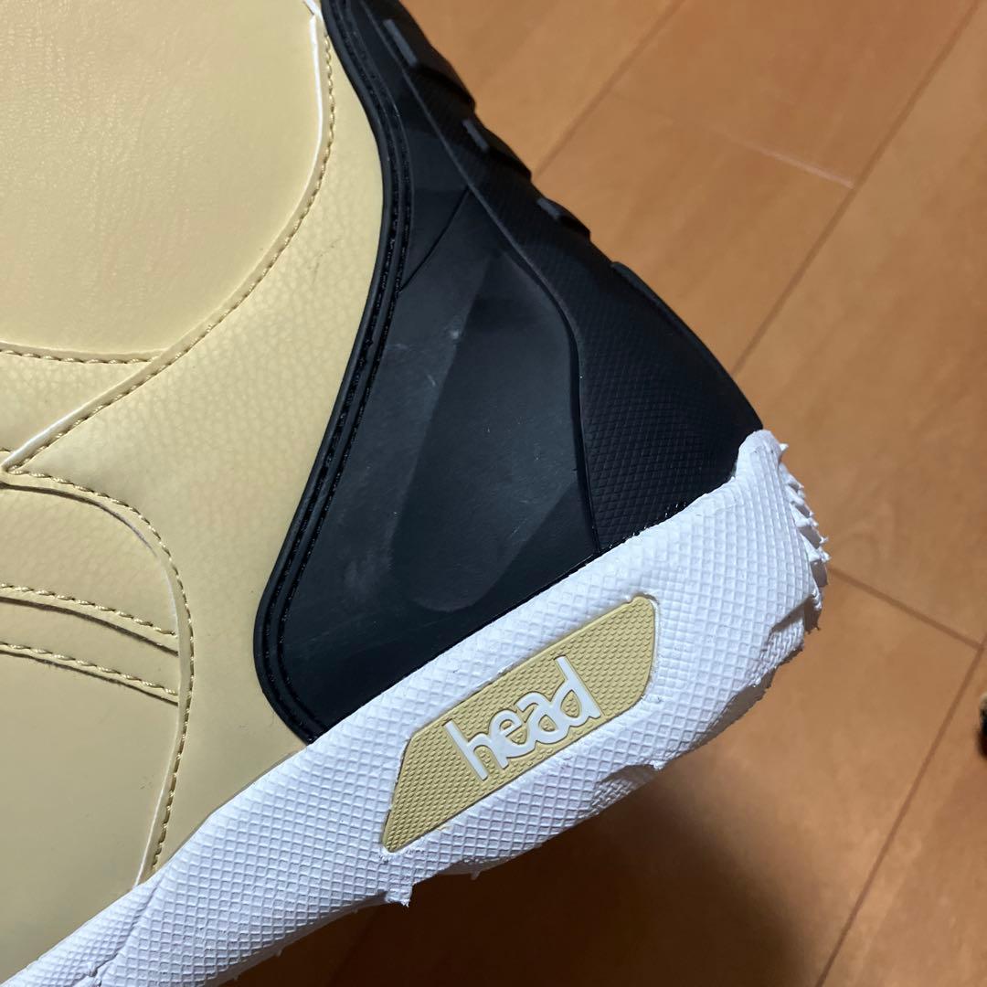 【着用1度のみ】HEAD ヘッド　BOA スノーボードブーツ　ボア　靴　27