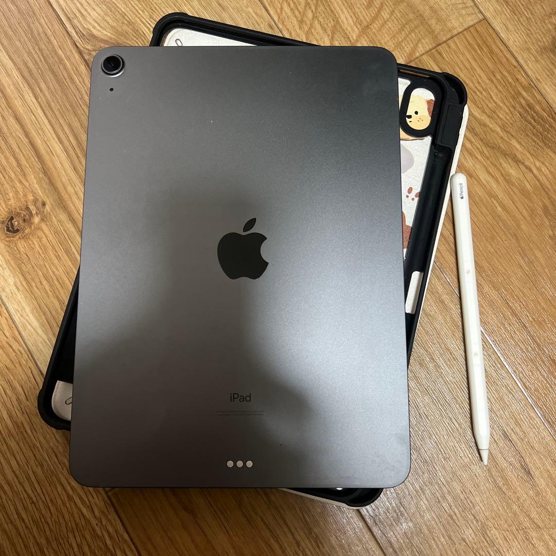 iPad air 4グレー Apple Pencil 2付き