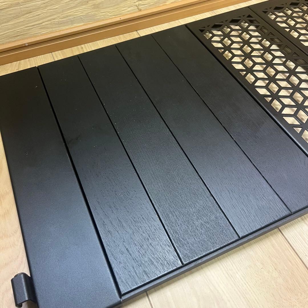 CAMP GEEKS シェルコンブリッヂ　ラックセット　オールブラック