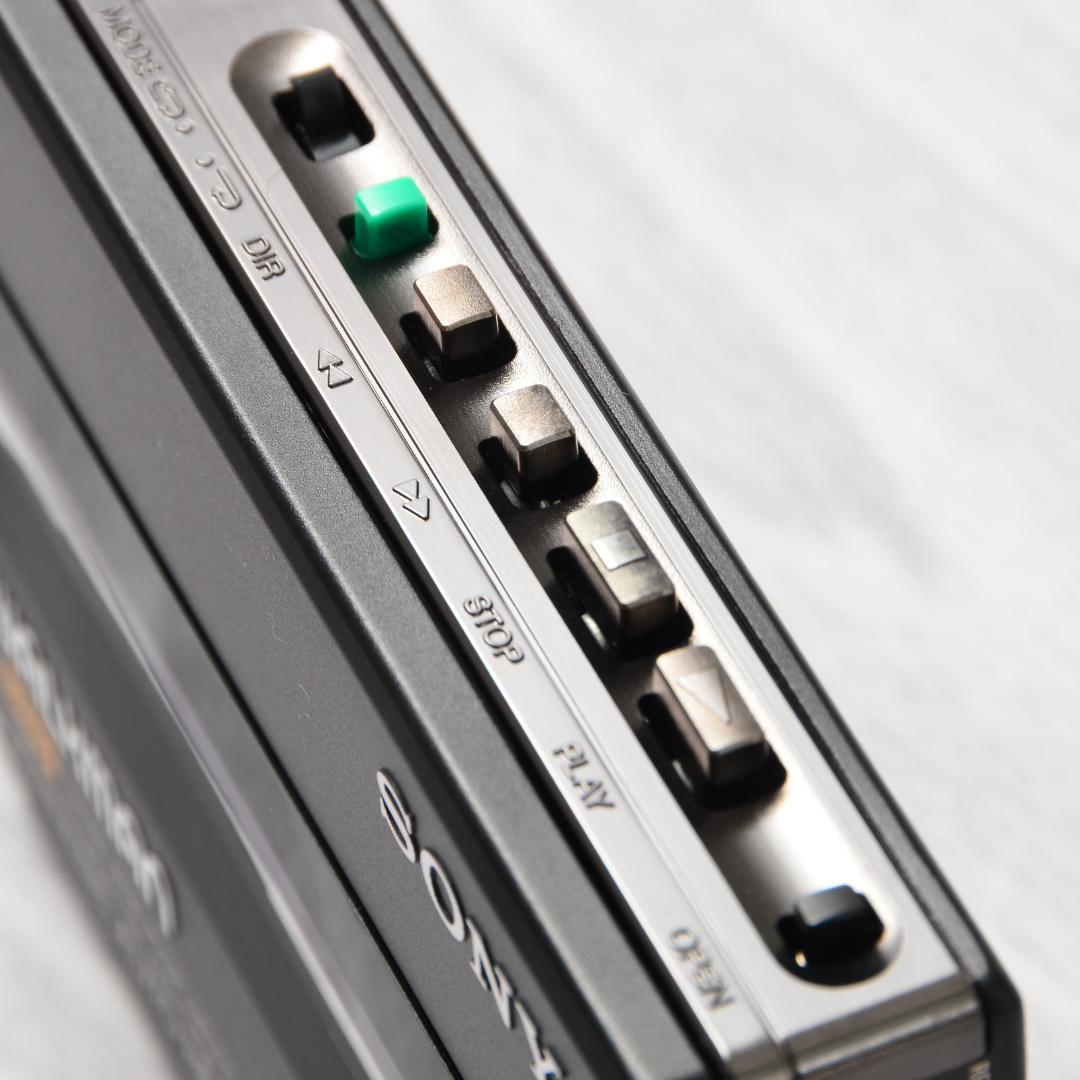 SONY WALKMAN WM-150 カセットウォークマン 黒 ケース 整備済