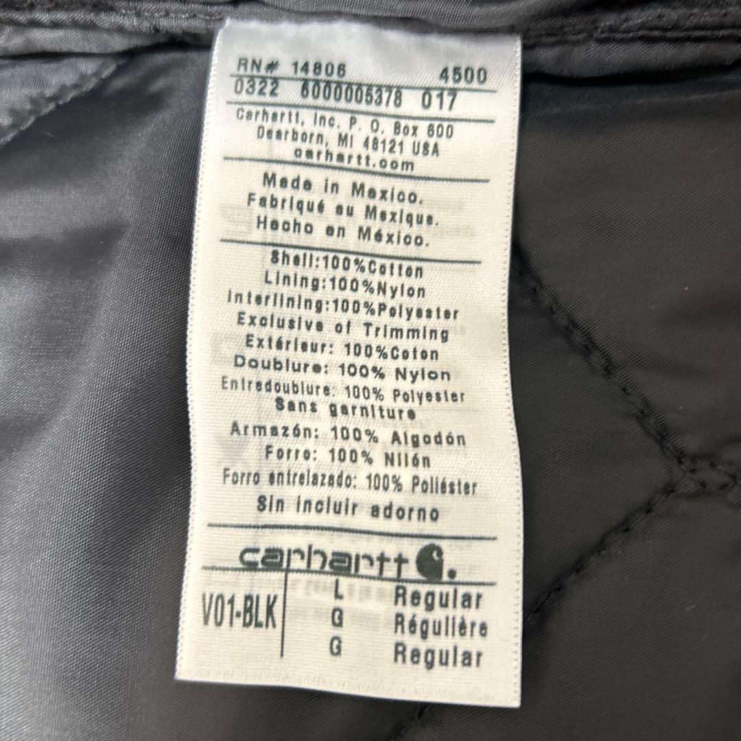 k*k様 Carhartt ダックベスト　ブラック