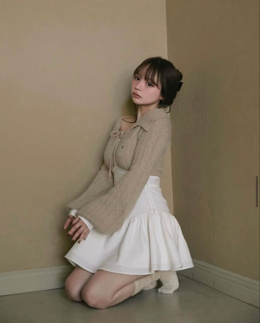 新品タグ付きandmary Tess blouse mini dress