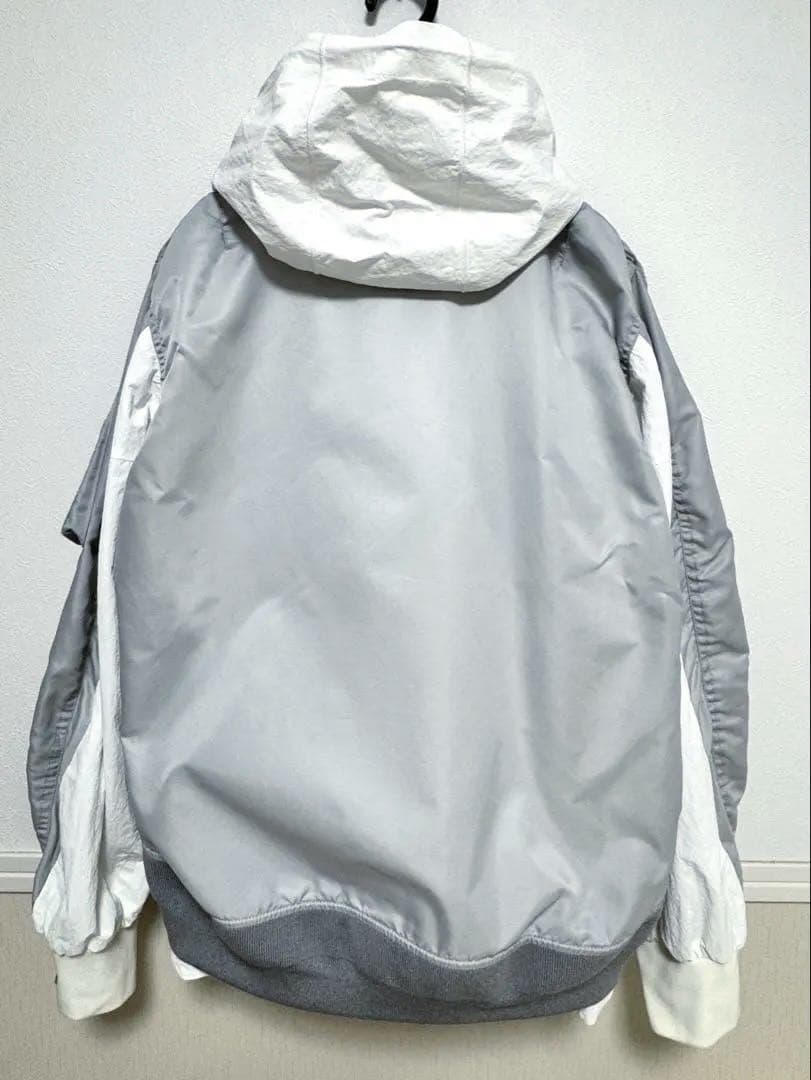 ★値下中★ sacai NIKE レイヤードボンバージャケット CZ4678