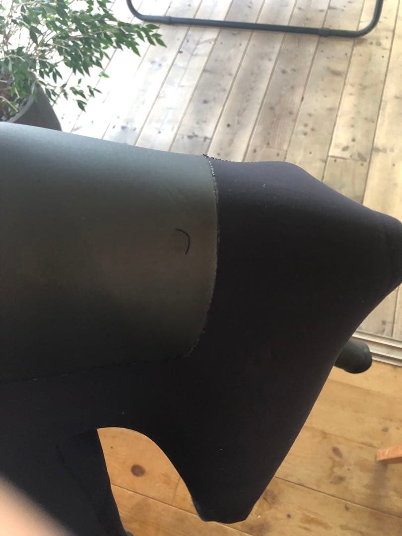 フルスーツ ブラック ジップレス