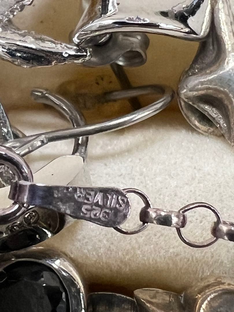 イミテーションアクセ まとめピアス ネックレス リング925刻印pt900ピアス