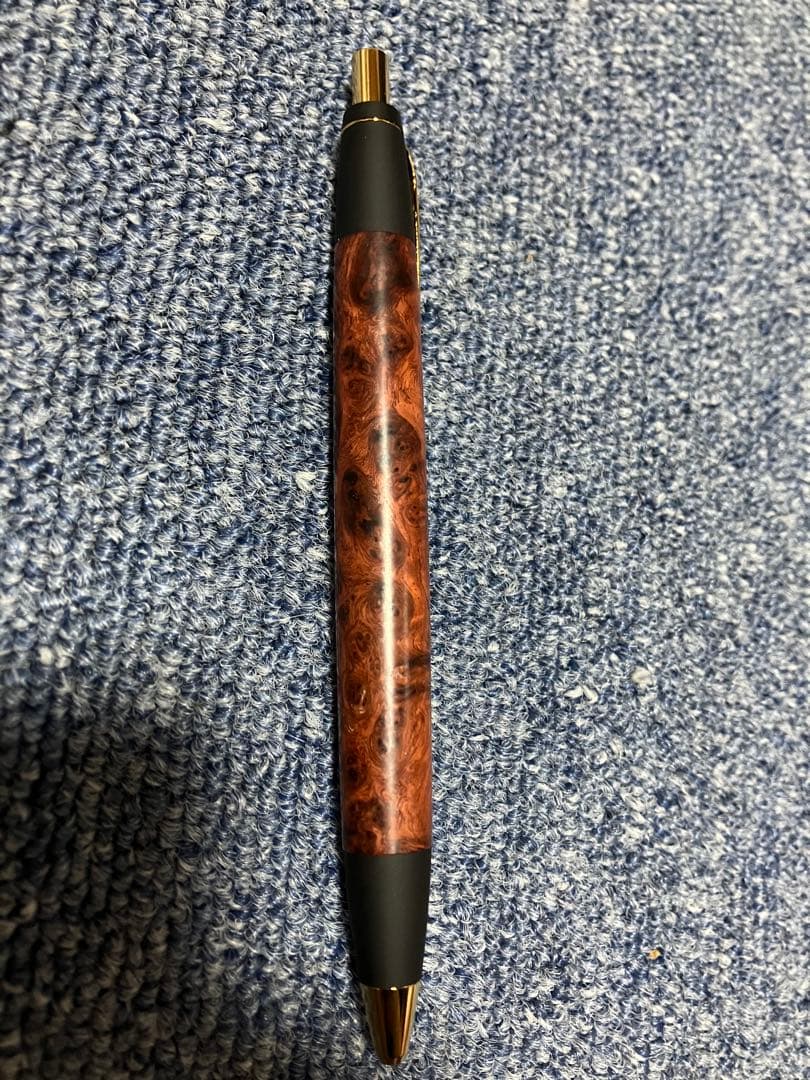 野原工芸　本店限定特上花梨瘤杢　スタンダードボールペン