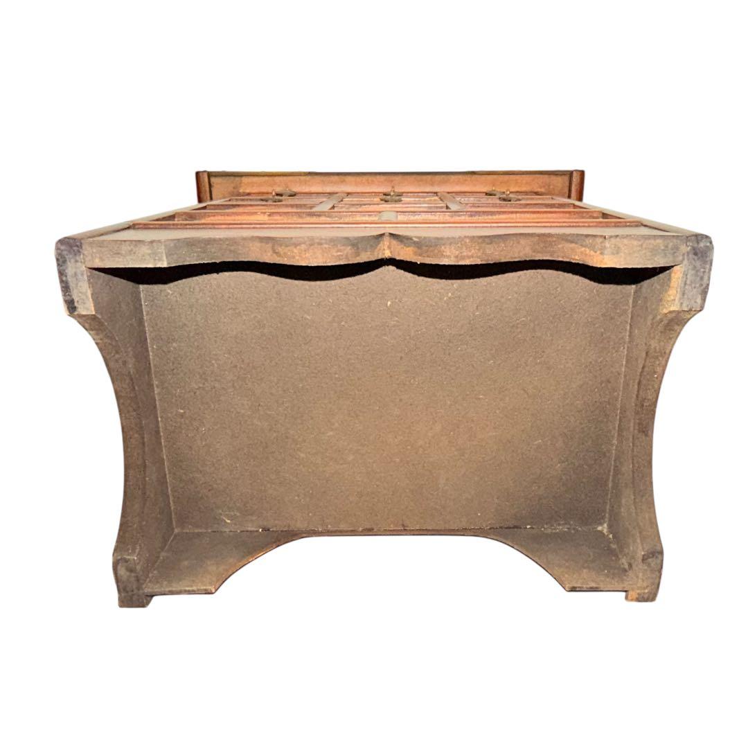 李朝家具　木製　箪笥　薬箱　アンティーク　レトロ　骨董　希少　タンス