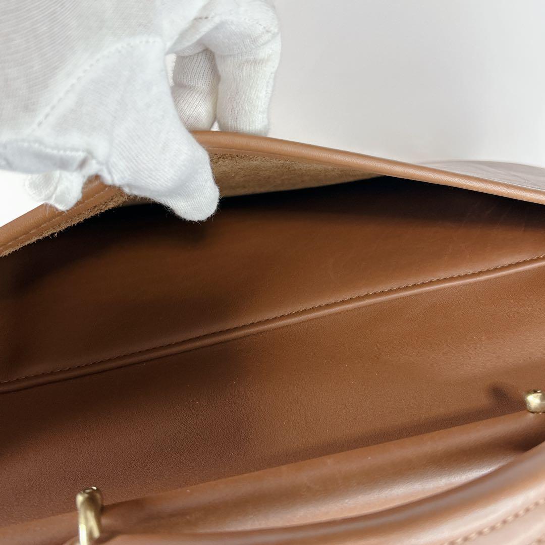 未使用 COACH オールドコーチ レザー ビジネスバッグ 2wayブラウン