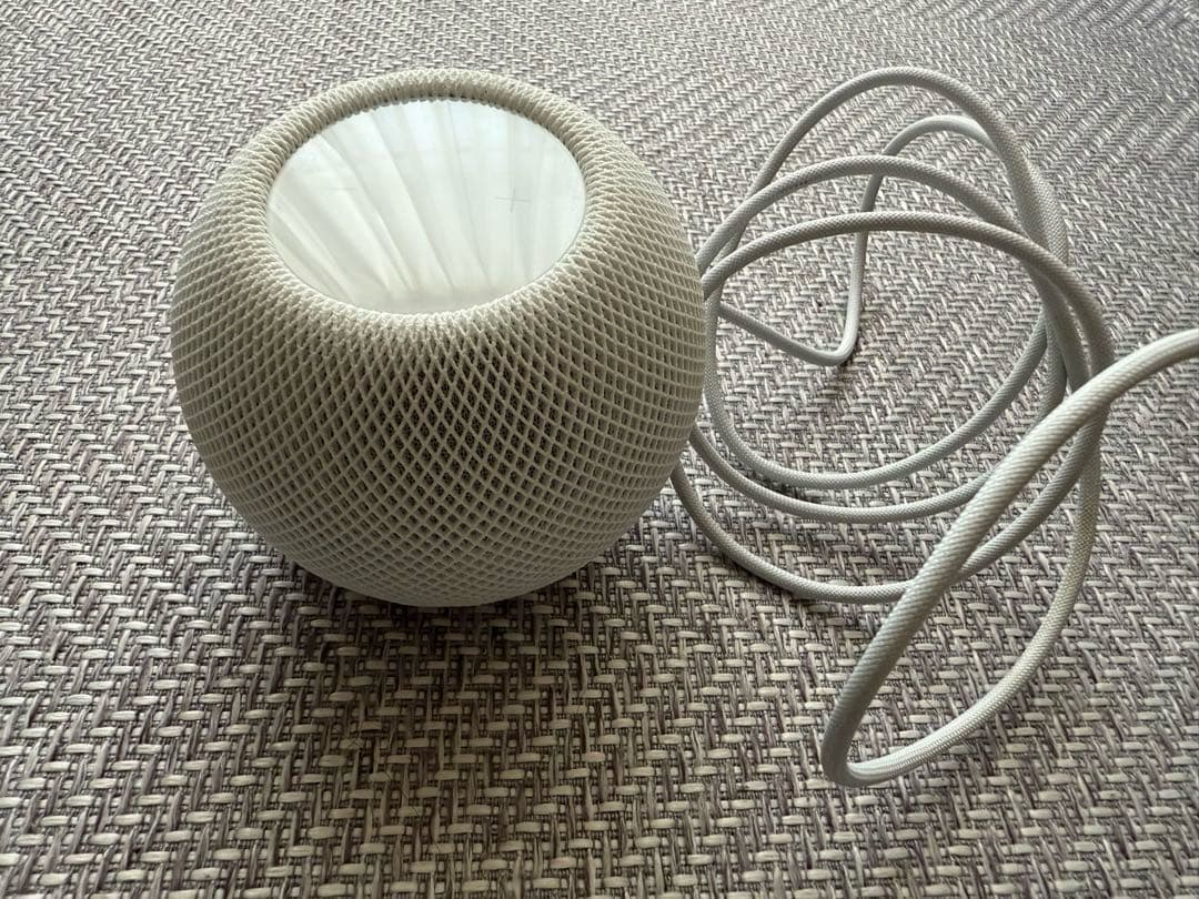 【黄ばみ・ヘコミ無し】Apple Pod mini ホワイト