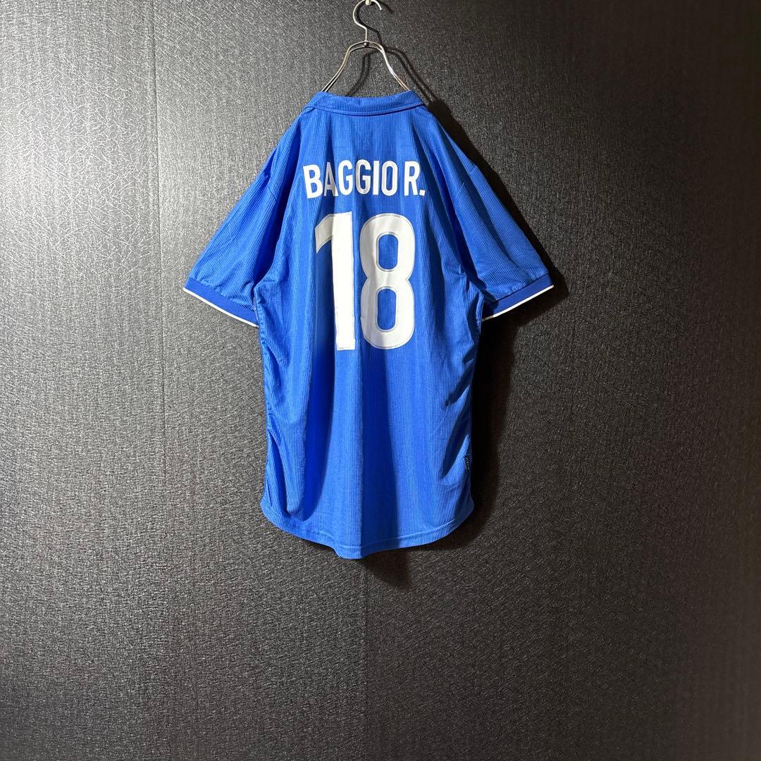 【★ ロベルト・バッジョ】 NIKE イタリア代表 サッカー ユニフォーム XL