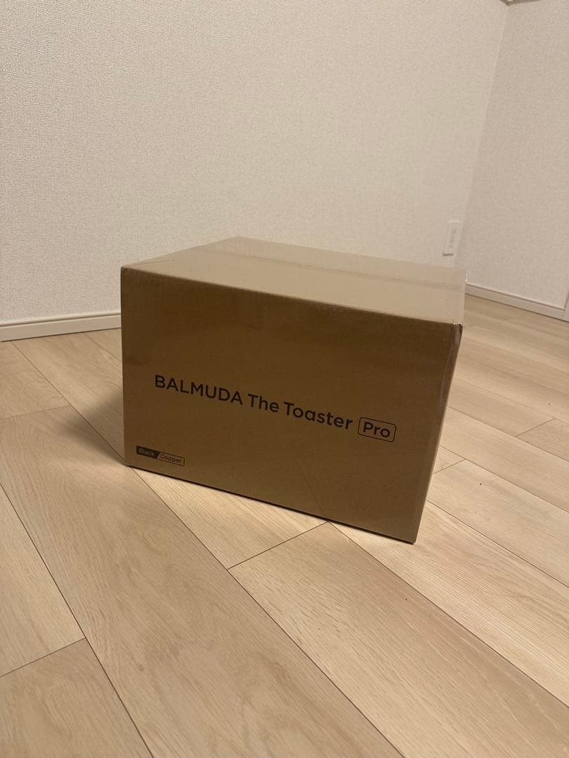 BALMUDA The Toaster Pro ブラック　トースター　新品未開封