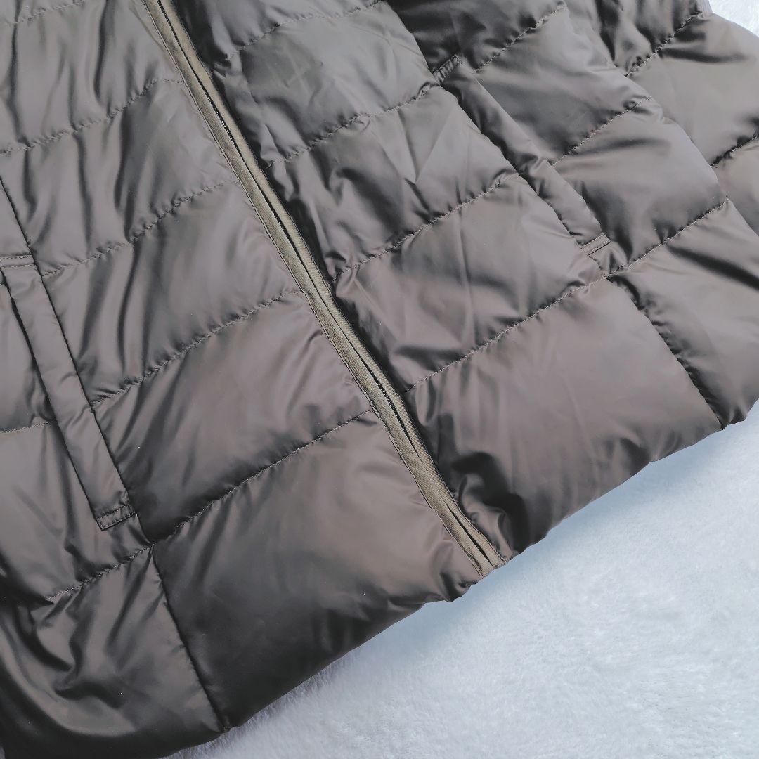 極美品✨洗える✼23区 マルチwayタフタダウンライナーコート 38 ブラウン系