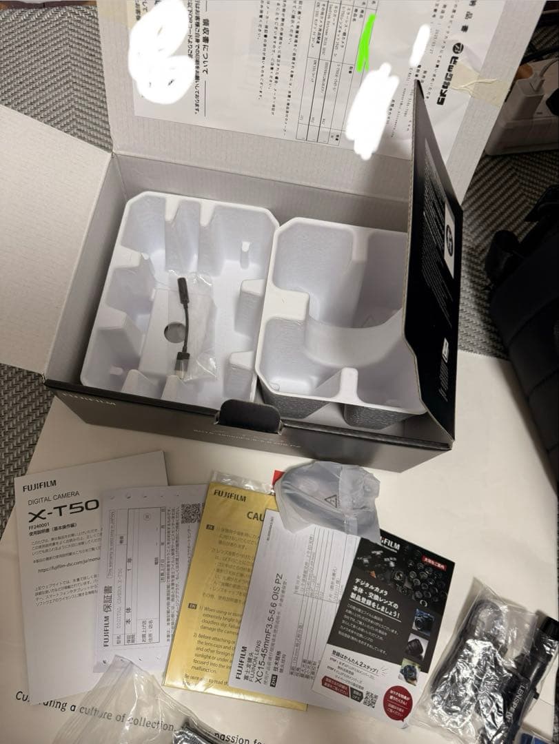 FUJIFILM X-T50 富士フィルム 付属品完備 バラ売り不可