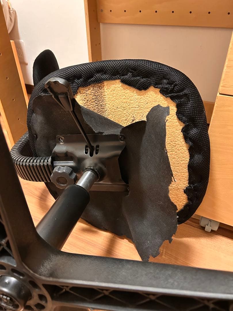 無印良品　勉強机　デスク　木製テーブル