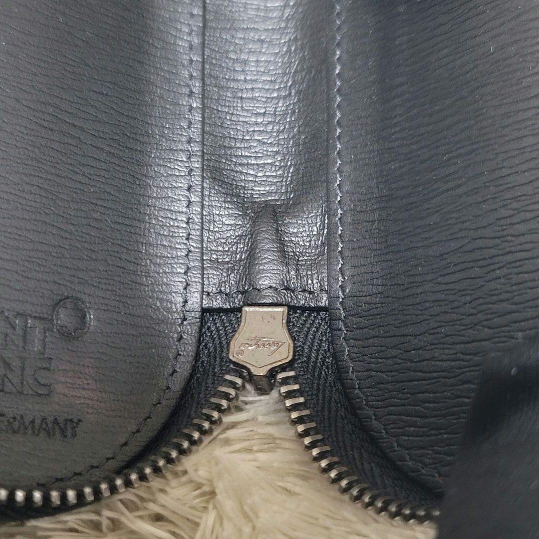美品✨モンブラン マイスターシュティック ペンケース ブラック レザー ロゴ