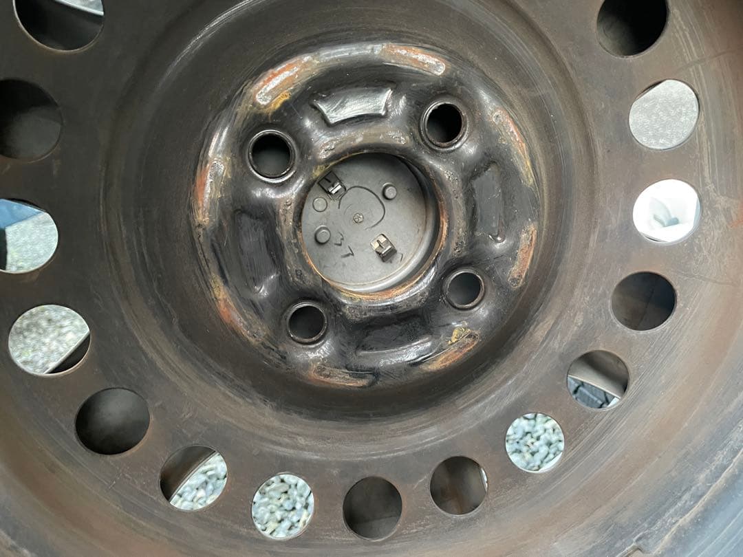 日産純正　185/65R15 ホイール4本セット ダンロップスタッドレスタイヤ