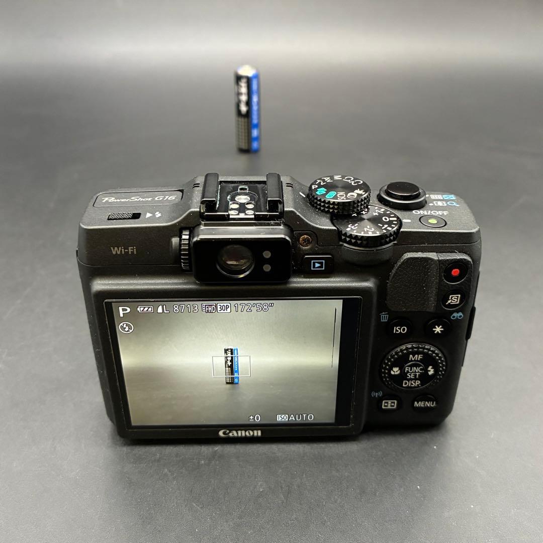 【動作OK】CANON キャノンPowershot G16 デジタルカメラ
