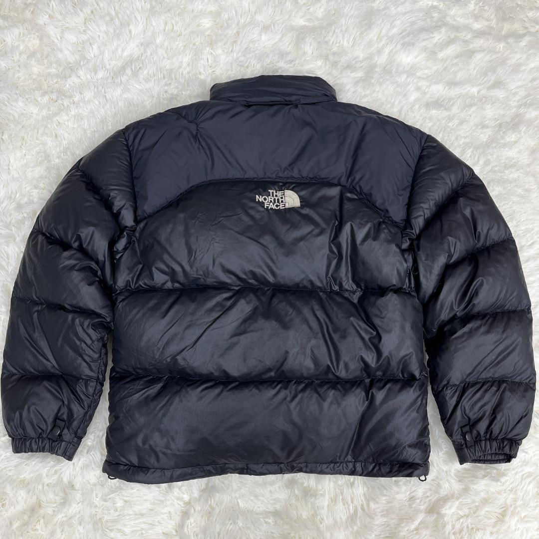 《良品》ザノースフェイス ヌプシ ダウンジャケット メンズ M ブラック 700