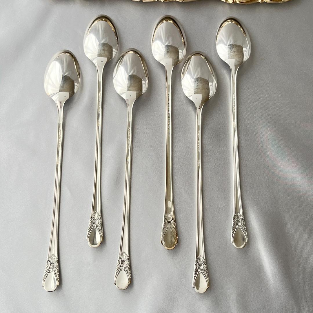 【Wm Rogers】 Avalon Cabin クリームソーダスプーン 6本