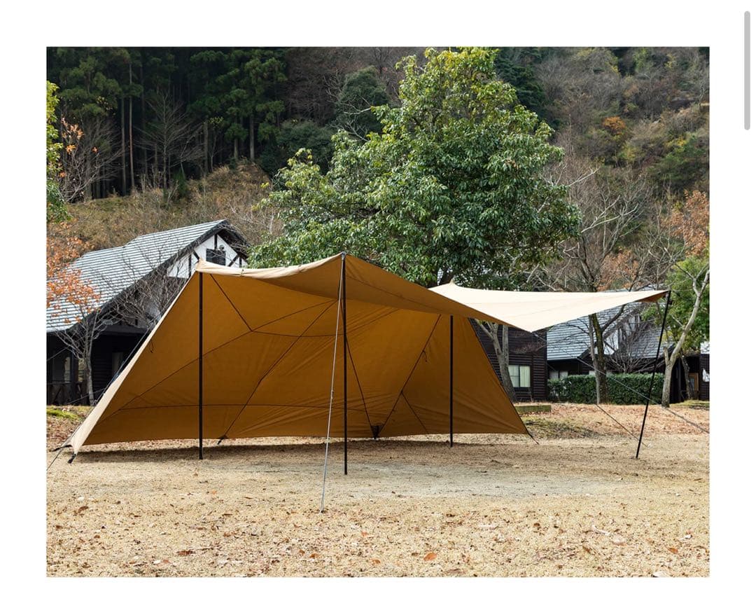 ビジョンピークス　TC BUTTERFLY SHELTER 大型タープ