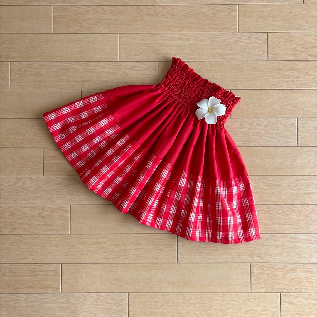 といぷー様ご確認用☆ケイキ☆子ども☆切り替えパウスカート☆フラダンス☆2点