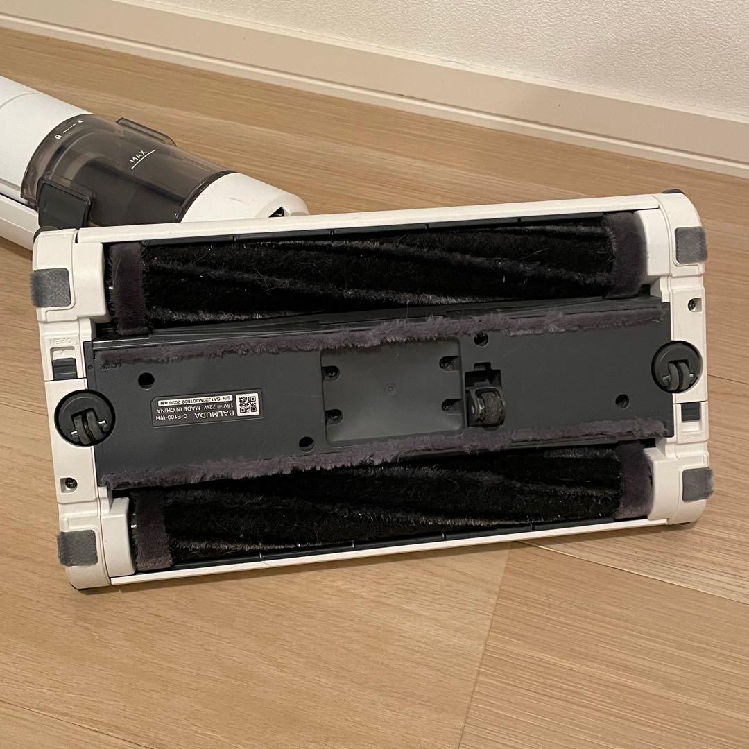 バルミューダ 掃除機 スティッククリーナー BALMUDA C01A-WH