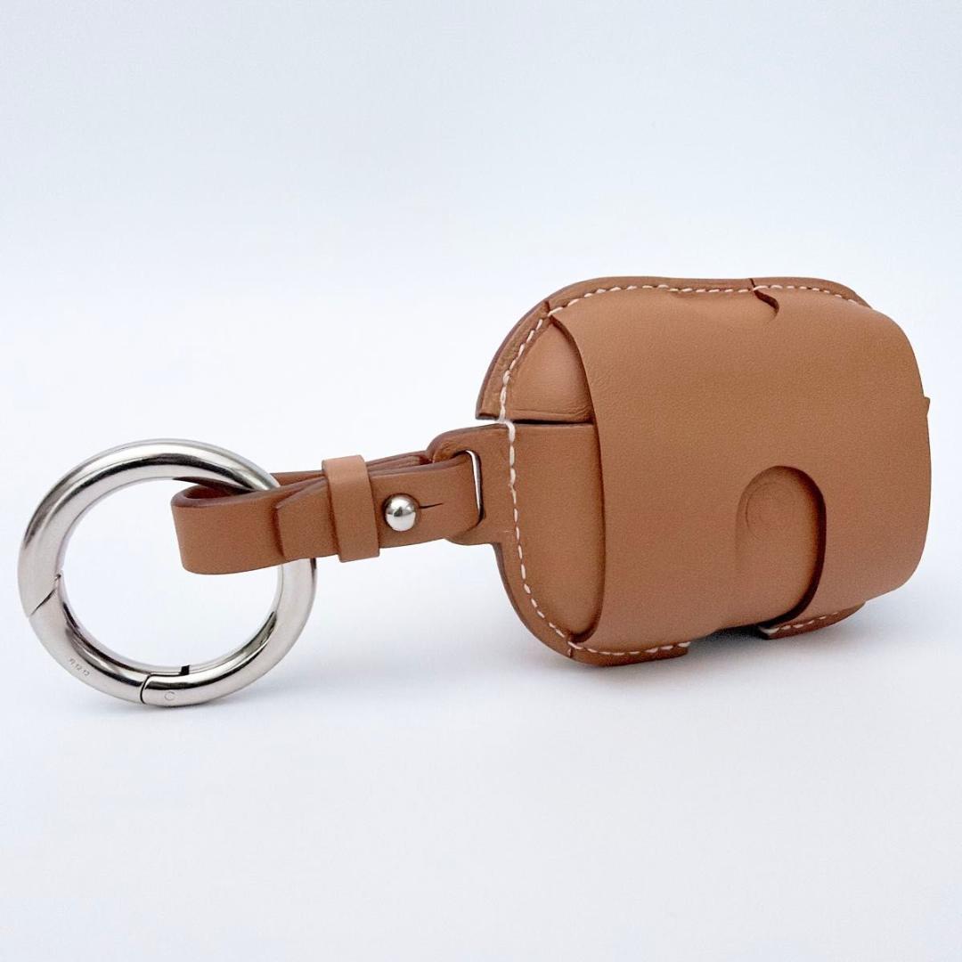 エルメス AirPods Pro2 ケース スイフト レザー ブラウン 24年製